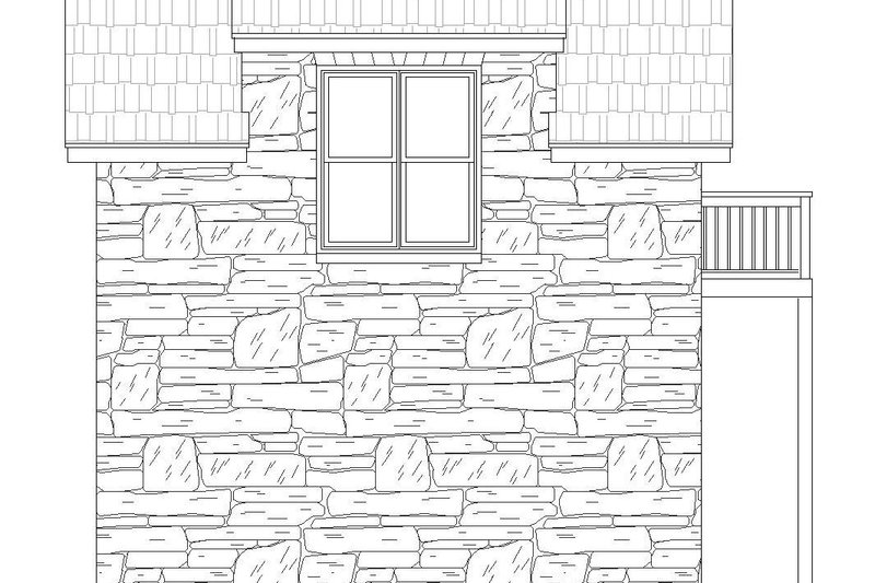 Architectural House Design - Exterior - Other Elevation 1 for Country House Plan #932-302, 0 bath