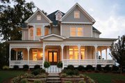 Victorian Style House Plan - 4 Beds 3.5 Baths 2772 Sq/Ft Plan #410-104 