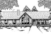 Contemporary Style House Plan - 4 Beds 2 Baths 1911 Sq/Ft Plan #42-132 