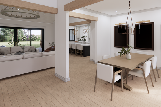 Interior - Other 4 for Farmhouse House Plan #1074-133 - 4 bed, 3.5 bath