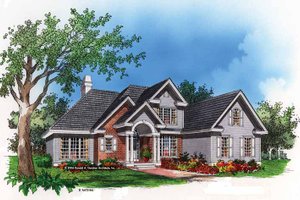 Traditional Exterior - Front Elevation Plan #929-493