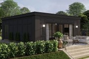 Modern Style House Plan - 1 Beds 1 Baths 648 Sq/Ft Plan #455-427 
