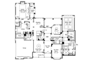 Traditional Style House Plan - 4 Beds 3.5 Baths 4458 Sq/Ft Plan #927-176 Floor 
