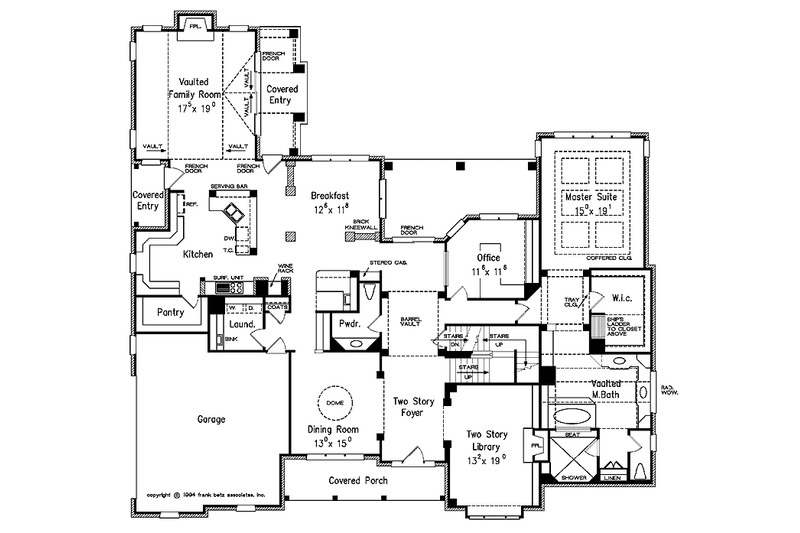 Home Plan - Floor Plan - Main Floor for Traditional House Plan #927-176 - 4 bed, 3.5 bath