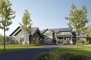 Farmhouse Exterior - Front Elevation Plan #1086-24
