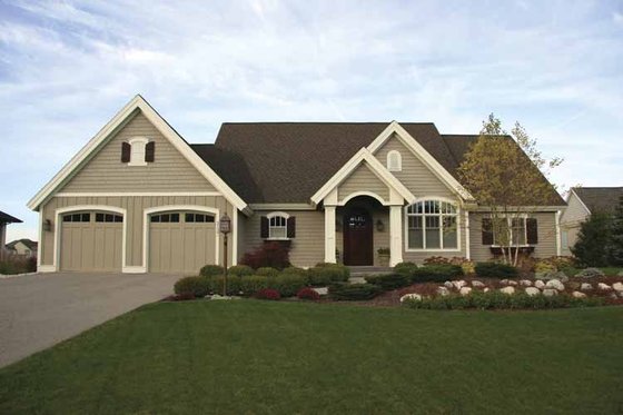 Exterior - Front Elevation 6 for European House Plan #928-108 - 2 bed, 2.5 bath