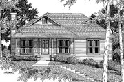 Traditional Style House Plan - 3 Beds 2 Baths 1496 Sq/Ft Plan #41-113 