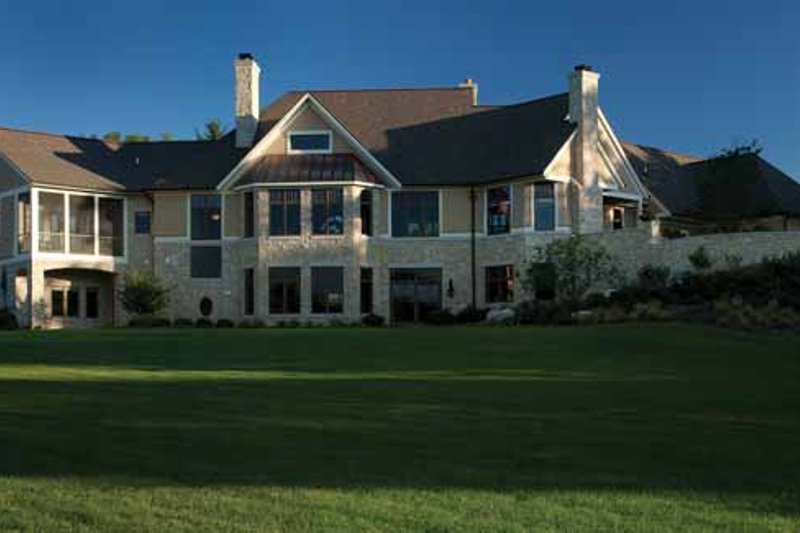Dream House Plan - Exterior - Rear Elevation 1 for Country House Plan #928-99 - 3 bed, 2.5 bath