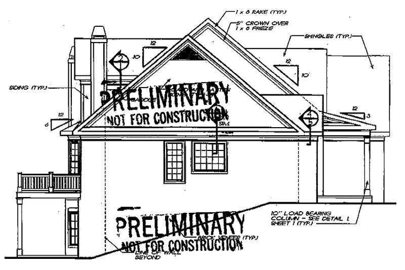 Dream House Plan - Exterior - Other Elevation for Country House Plan #927-411 - 3 bed, 2.5 bath