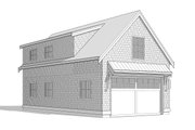Farmhouse Style House Plan - 1 Beds 1 Baths 699 Sq/Ft Plan #1114-30 Exterior 