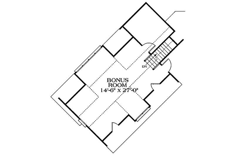 Architectural House Design - Floor Plan - Other Floor for Craftsman House Plan #453-309 - 3 bed, 4 bath
