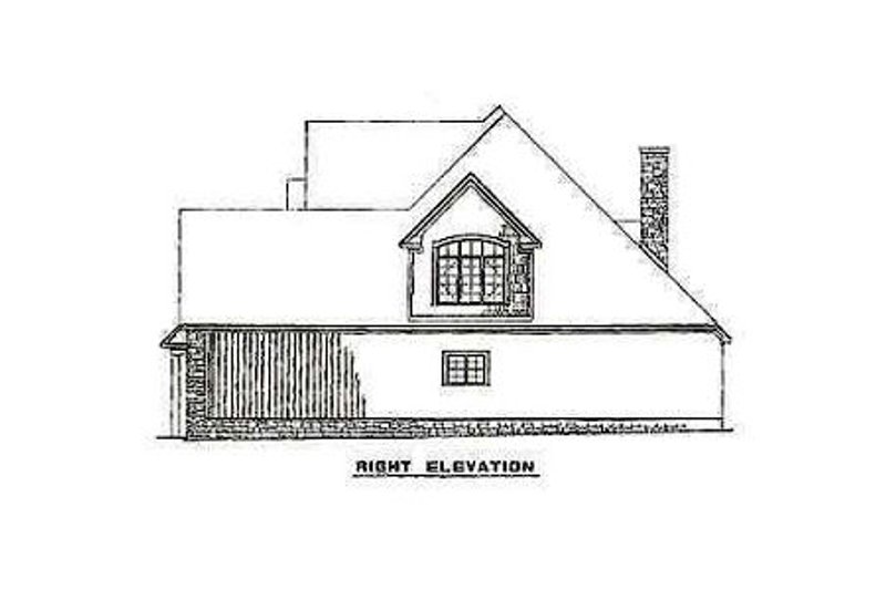 Dream House Plan - Exterior - Other Elevation for Craftsman House Plan #17-2133 - 4 bed, 3 bath