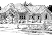 Country Style House Plan - 3 Beds 2 Baths 2143 Sq/Ft Plan #46-731 
