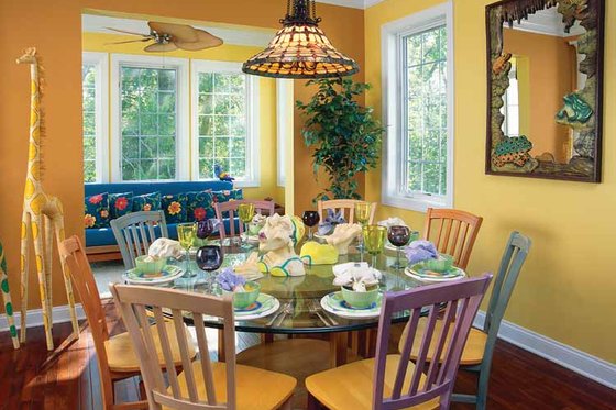 Interior - Dining Room for Traditional House Plan #930-121 - 3 bed, 2 bath