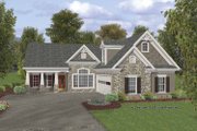 Craftsman Style House Plan - 3 Beds 2.5 Baths 1820 Sq/Ft Plan #56-692 Exterior 