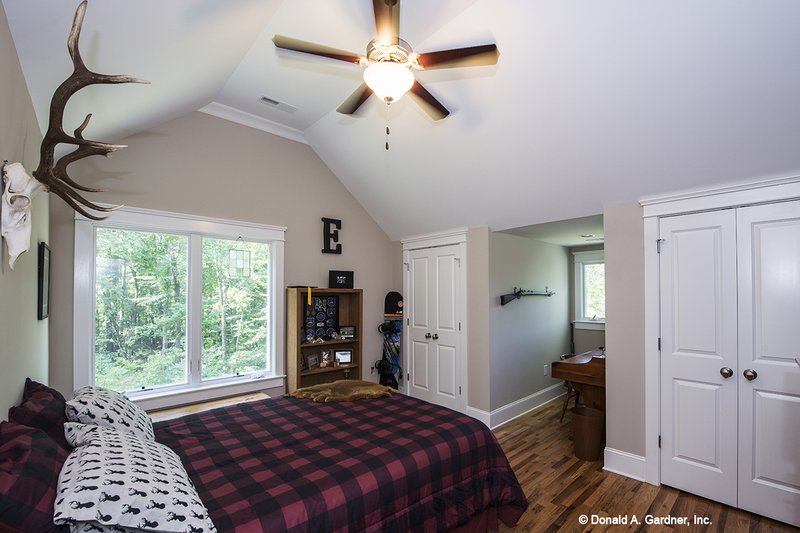 Architectural House Design - Interior - Bedroom 1 for Cottage House Plan #929-960 - 3 bed, 3.5 bath