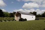 Contemporary Style House Plan - 2 Beds 1 Baths 750 Sq/Ft Plan #1112-6 