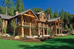 Contemporary Exterior - Front Elevation Plan #951-2
