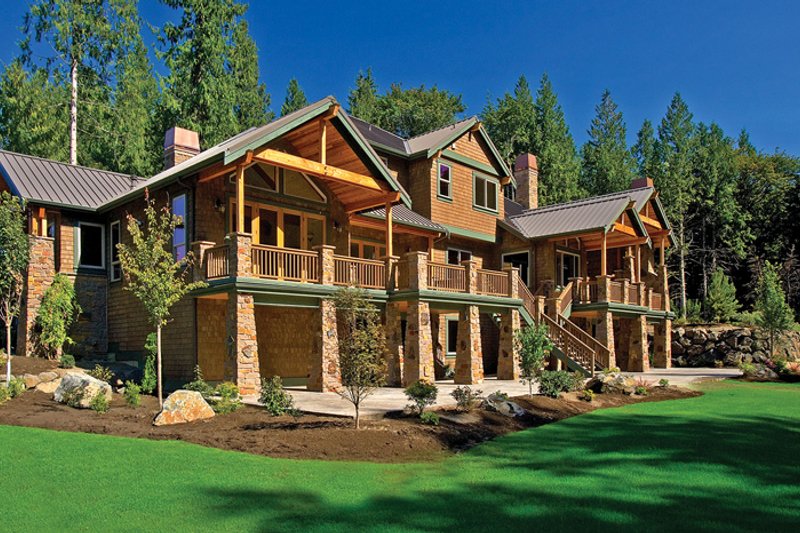 Home Plan - Contemporary Exterior - Front Elevation Plan #951-2