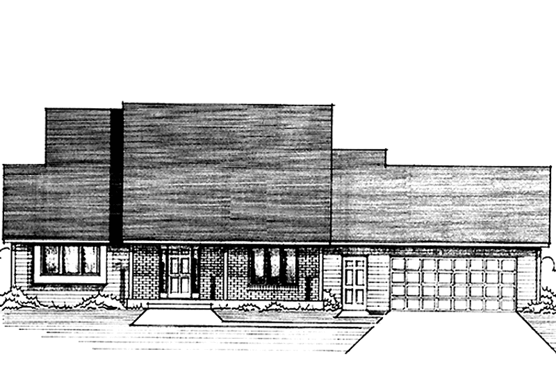 Dream House Plan - Exterior - Front Elevation 3 for Country House Plan #51-805 - 3 bed, 2.5 bath