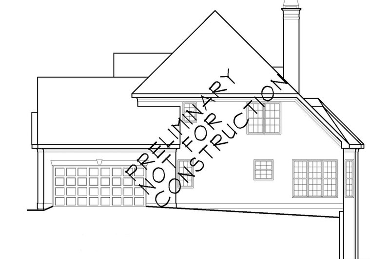 Home Plan - Exterior - Other Elevation for Mediterranean House Plan #927-312 - 3 bed, 2.5 bath