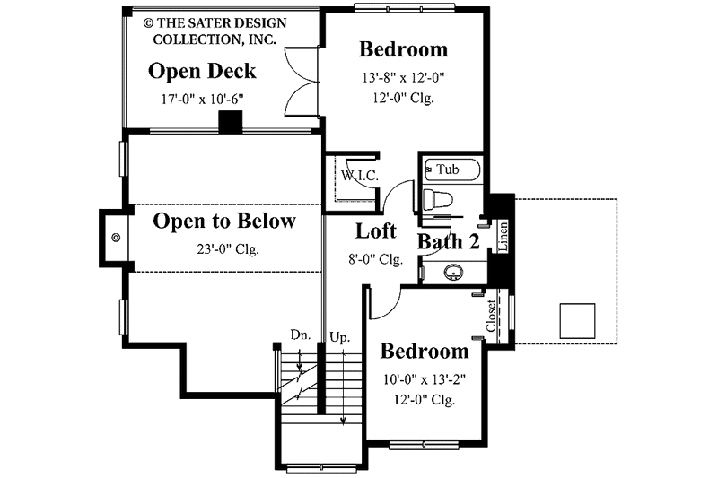 Home Plan - Floor Plan - Upper Floor for Traditional House Plan #930-156 - 3 bed, 2.5 bath