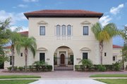 Mediterranean Style House Plan - 5 Beds 4 Baths 4457 Sq/Ft Plan #1058-17 