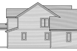 Exterior - Other Elevation 1 for Country House Plan #46-867 - 4 bed, 2.5 bath