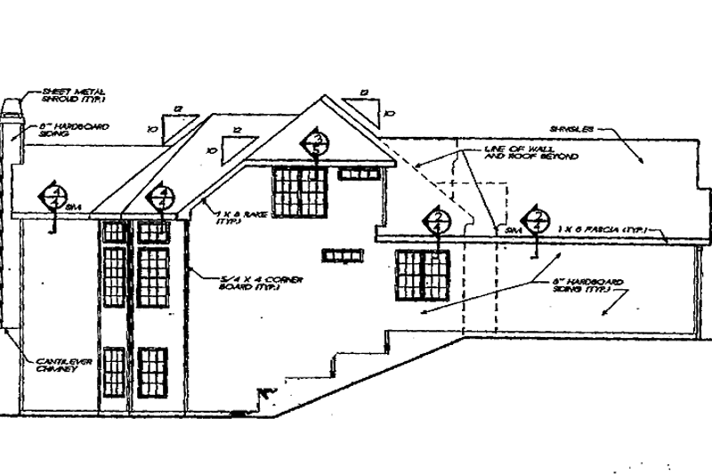 Home Plan - Exterior - Other Elevation for Country House Plan #927-553 - 3 bed, 2.5 bath