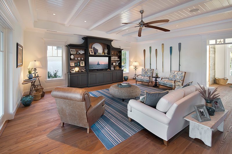 Architectural House Design - Interior - Family Room for Country House Plan #1017-168 - 3 bed, 3 bath