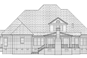 Traditional Style House Plan - 5 Beds 4.5 Baths 3754 Sq/Ft Plan #1054-8 