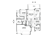 Mediterranean Style House Plan - 4 Beds 3 Baths 3414 Sq/Ft Plan #48-426 