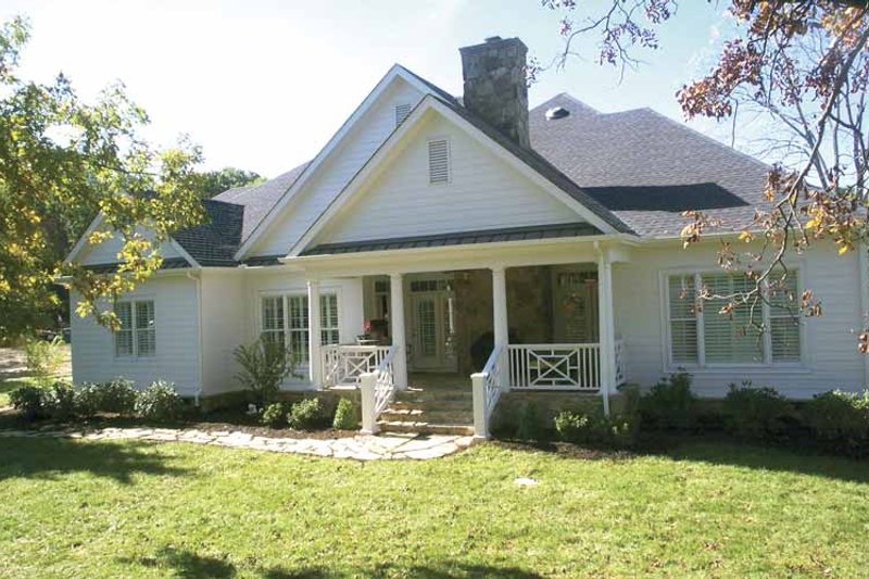 Home Plan - Exterior - Rear Elevation for Country House Plan #429-351 - 3 bed, 2.5 bath
