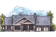 Traditional Style House Plan - 3 Beds 2.5 Baths 1906 Sq/Ft Plan #70-236 