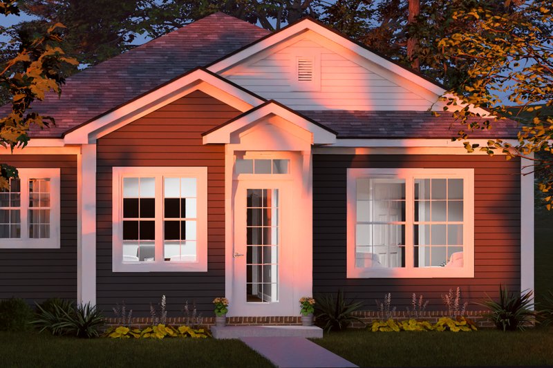 House Blueprint - Exterior - Other Elevation 5 for Cottage House Plan #513-2448 - 4 bed, 3 bath