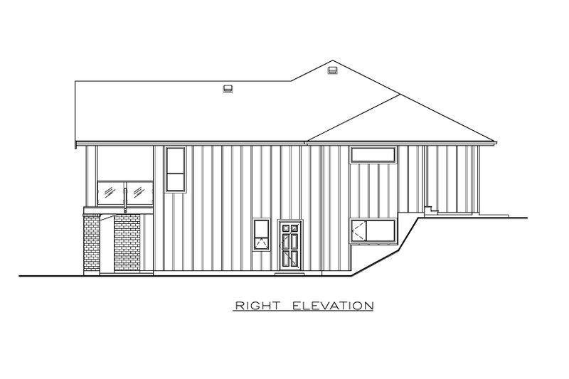 Dream House Plan - Exterior - Other Elevation for Farmhouse House Plan #1100-61 - 3 bed, 4 bath