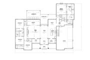 Farmhouse Style House Plan - 4 Beds 3.5 Baths 3345 Sq/Ft Plan #1089-12 Floor 