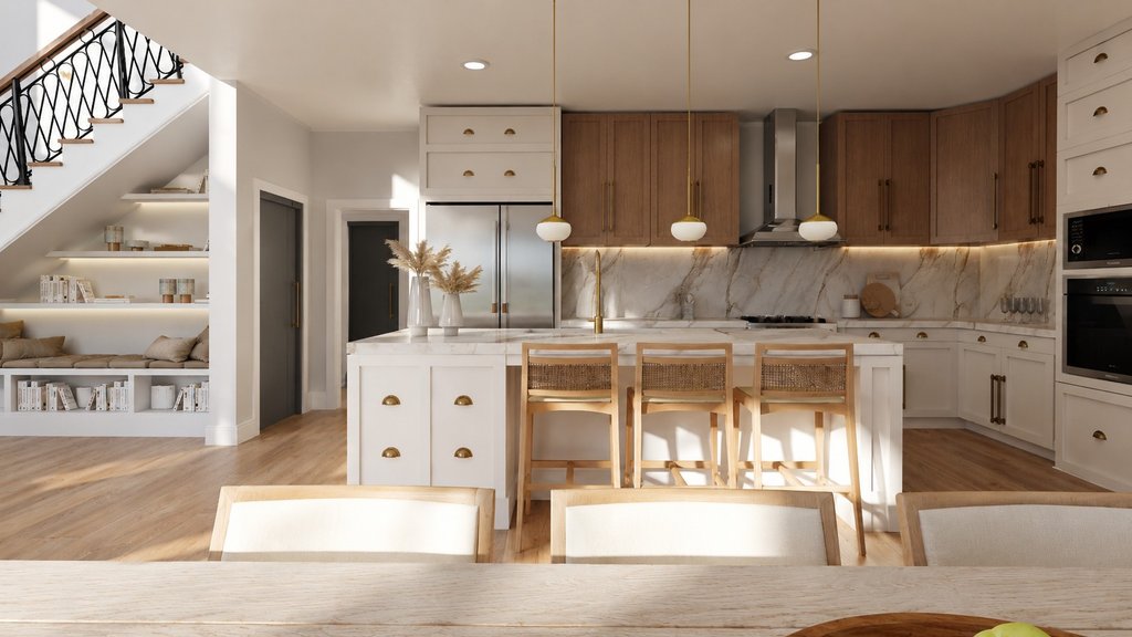 Interior - Kitchen 1 for Barndominium House Plan #1064-313 - 5 bed, 3 bath