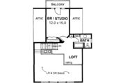 Modern Style House Plan - 3 Beds 2.5 Baths 1426 Sq/Ft Plan #126-103 