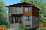 Contemporary Style House Plan - 6 Beds 3 Baths 2904 Sq/Ft Plan #25-4279 