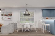 Cottage Style House Plan - 3 Beds 2 Baths 1279 Sq/Ft Plan #923-356 
