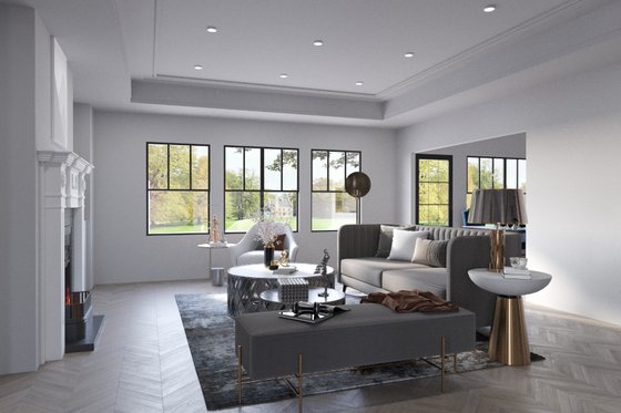 Interior - Other 1 for Farmhouse House Plan #54-407 - 5 bed, 4 bath