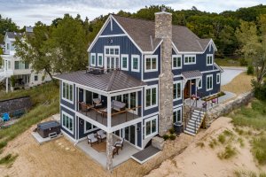 Exterior - Rear Elevation for Cottage House Plan #928-354 - 4 bed, 3.5 bath