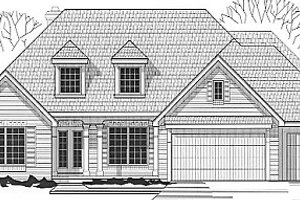 Traditional Exterior - Front Elevation Plan #67-445