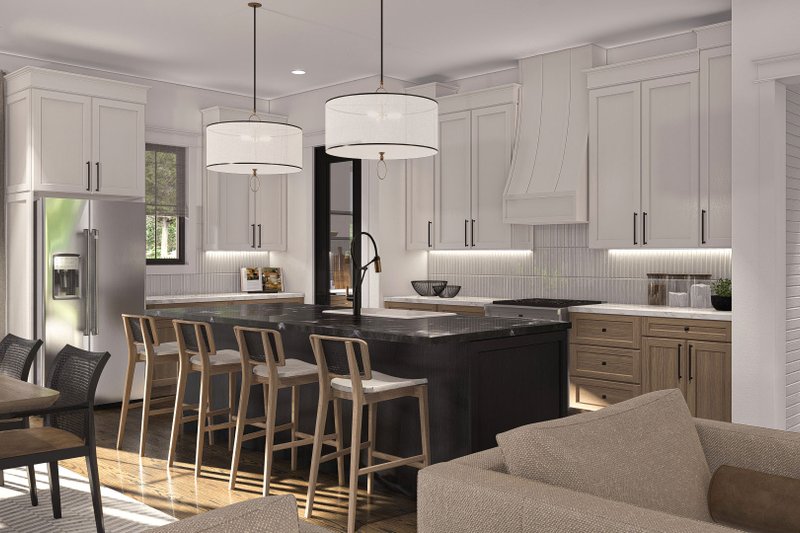 Dream House Plan - Interior - Kitchen for Colonial House Plan #455-491 - 3 bed, 2 bath