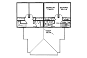 Modern Style House Plan - 2 Beds 1.5 Baths 1696 Sq/Ft Plan #303-252 