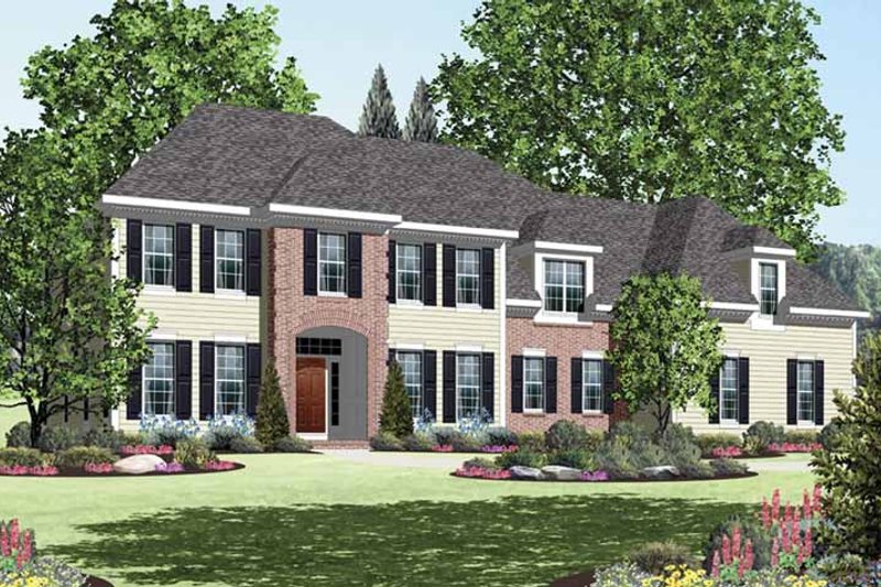 Home Plan - Classical Exterior - Front Elevation Plan #328-459