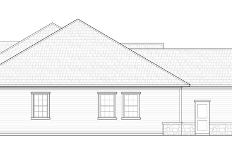 House Design - Left Side Elevation