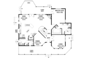 Farmhouse Style House Plan - 3 Beds 2.5 Baths 2406 Sq/Ft Plan #60-130 