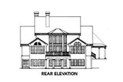 Colonial Style House Plan - 4 Beds 3.5 Baths 2865 Sq/Ft Plan #429-13 